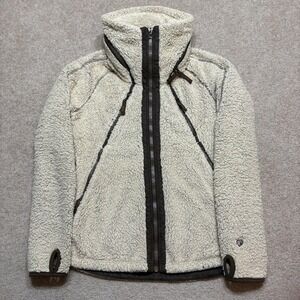 Kuhl Cream Sherpa Fleece Ski Jacket
